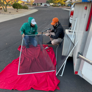 new replacement window screen installation arizona