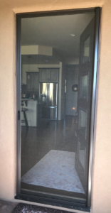 New Single Front Door Screen Installation Near Peoria